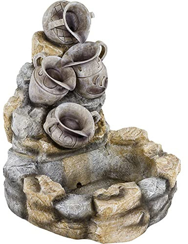 STILISTA Gartenbrunnen Modell DIONYSOS Springbrunnen 83 x 70 x 75 cm inkl. Pumpe