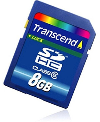 Transcend TS8GSDHC6 SDHC 8GB Speicherkarte Class 6