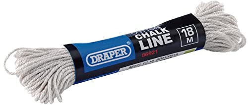 Draper 86921 Cordeau traceur en coton 18 m