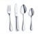 WILKENS Schwedisch Faden 4-tlg. Kinderbesteck 925 Sterling Silber