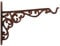 Fallen Fruits BPH29 Cast Iron Large Basket Bracket, Brown