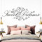 Grandora Wandtattoo Spruch Sweet Dreams I schwarz (BxH) 110 x 41 cm I Schlafzimmer süße Träume selbstklebend Sticker Aufkleber Wandaufkleber Wandsticker W718