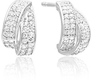 Sif Jakobs Jewellery Damen Ohrringe Cosenza mit weißen Zirkonen