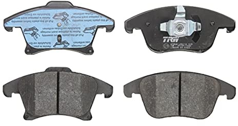 TRW GDB2075 Brake Pad Set of 4 Compatible for Ford Fusion (JU_) 2002-2012 Front Axle and Other Vehicles