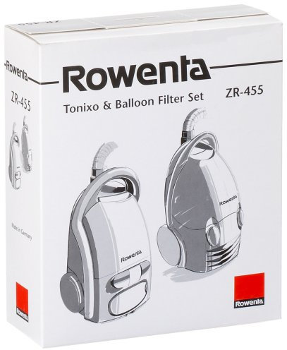 Rowenta Sacs Aspirateurs x10 + 2 filtres conçus pour aspirateurs Artec, Spongo, Tonixo, Balloon ZR455