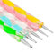 Goliton Nail Art Design Pintura Pening Detailing Pen de Bobeau Nail Art Manicura y pedicura decorar uñas decoración (5PCS)