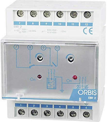 EBR-2 230 V. CONTROL NIVEL DE LIQUIDO 2 MODULOS POZO O DEPOSITO 230 V