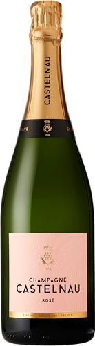 CASTELNAU Champagne Brut Rosé - Vino bianco champagne - Bottiglia 750 ml