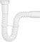 Wirquin SP1101 Siphon d'évier extensible ⌀40 mm, blanc
