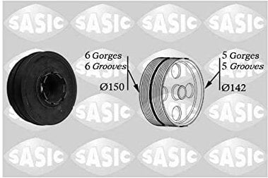 Riemenscheibe Kurbelwelle - Sasic 9001810
