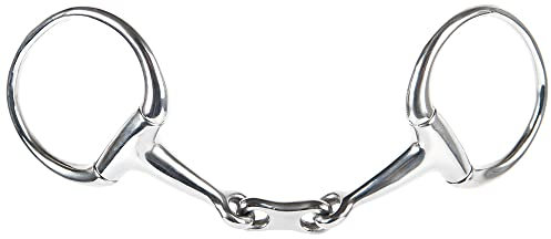 Harry's Horse Bustrens dubbelgebroken Flat link 13mm, Größe:11.5