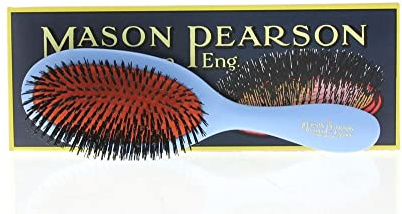 Mason Pearson B3 Pure Bristle Handy Hair Brush - Blue