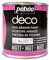 Pébéo 93521 - Deco Ardoise 500 ML Blackboard - Ardoise Paint - Acrylic Painting Ardoise Wallboard - Ardoise Chalk Painting For Multi-surface Blackboard - 500 ml - Black
