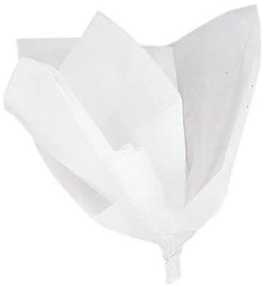 Unique Party - 6280 - Paquet de 10 Feuilles de Papier de Soie - Blanc