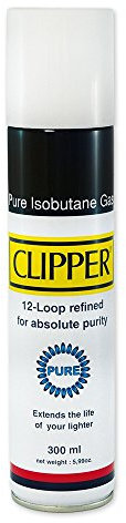 Clipper® Isobutangas Pure, Feuerzeug Gas 300 ml