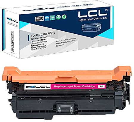 LCL Remanufactured Tonerkartusche CE403A 507A (1 Magenta) Ersatz für HP Laserjet Enterprise 500 Color M551 M551N M551DN M551XH M575f M575c M575dn M570dw M570dn