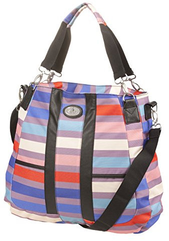 Schneiders Streifen Pastell Shopper Umhängetasche Schultasche Tasche EN WALK WALKER