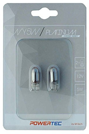 M-Tech ptzch28-02B Powertec WY5W T10 12V 5W Wegde, Orange