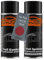 TRISTARcolor Autolack Spraydosen Set für Fiat/Lancia 182A Rosso Ribes Metallic Grundlack Basislack Sprühdose 400ml