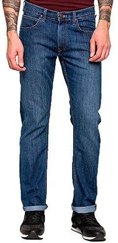 Lee Herren Daren Zip Fly Jeans, Blau (True Blue Hj), 38W / 30L