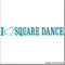cartattoo4you® AL-00336 | I Love (als Herz) Square Dance | Autoaufkleber Aufkleber Farbe Petrol, in 23 weiteren Farben erhältlich, glänzend 20 x 3 cm
