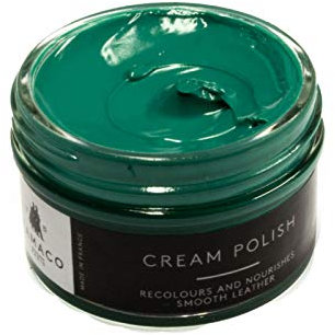 Famaco - Cirage Chaussure - Crème de Beauté - MENTHE - Pommadier 50 ml - Ravive les couleurs - Imperméabilise - Brillance longue durée