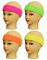 WS Stirnband Headband Schweißband Wristband Sport Fasching Party NEON (Neonorange)
