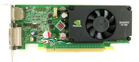 PNY VCQFX380LP-PCIE-PB GDDR3 Carte Graphique