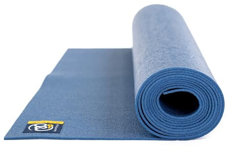 Yoga-Mad Lightweight Travel Yoga Mat | Studio Quality Foldable Mat | 183cm x 60cm x 1.8mm | Non Slip Exercise Mat for Yoga, Pilates, Gym and Home Workouts