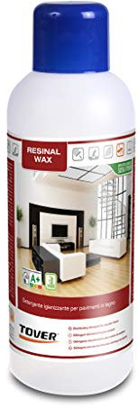 Prodotto pulizia parquet Cera protettiva autolucidante RESINAL WAX per parquet legno verniciato e laminato 1 Litro