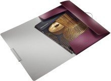 Leitz Eckspannermappe Style, A4, PP, granat rot