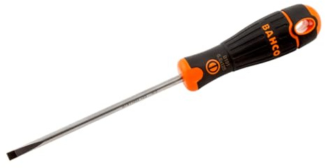 Bahco BHB191.030.200 SCREWDRIV Straight 3X0.5X200, Multi-Colour