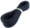 Corde Cordage en Polyester 10mm 10m Noir Tressé PES multifilament