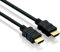 conecto Cavo HDMI High Speed con Ethernet, 4K, Ultra HD, Full HD 1080p, 3D, 2,0 m, colore: Nero