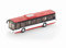 siku 3734 - MAN Bus urbain Lion's City, 1:50, Métal/Plastique, Portes Ouvrables, Rouge/Blanc