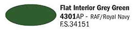 Italeri Flat Interior Flasche Grey Green