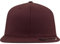 Flexfit Unisex 6277FV-Flexfit Flat Visor Kappen, Maroon, L/XL