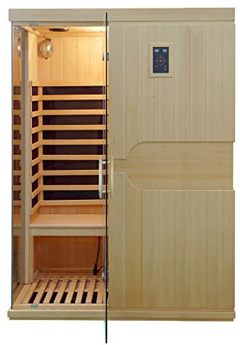Cabine de sauna d'angle à infrarouge pour 3 personne Promotion