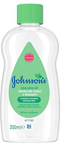 Johnson & Johnson s Baby OilAloe Vera - mit 200 ml -Ideale Öl zum massieren
