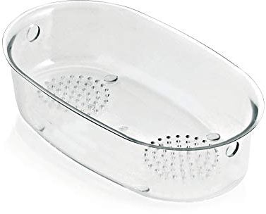 Pyramis 525000201 Resteschale Kunststoff transparent Spülenzubehör 120 mm tief