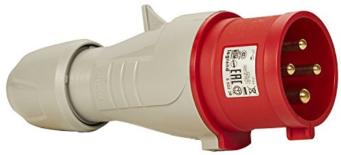Legrand 555238 Fiche mobile droite P17 IP44 32A, 380V~ à 415V~, 3P+T