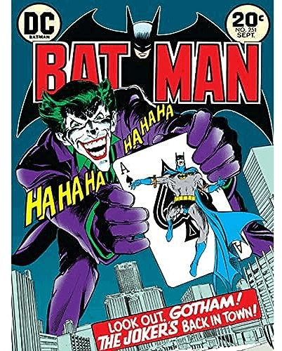 DC Comics Batman Joker's Back In Town, 60 x 80 cm, Leinwanddruck