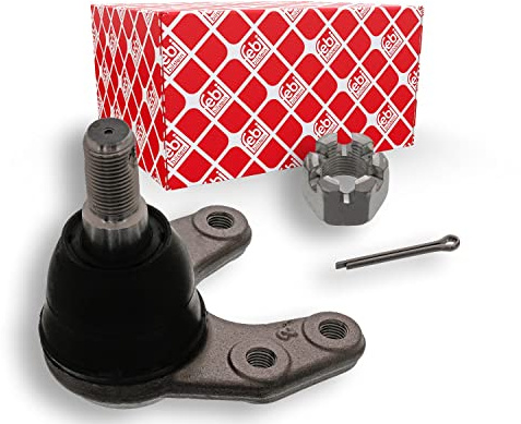 febi bilstein 42439 Traggelenk mit Kronenmutter und Splint, 1 Stück | Kompatibel mit: FORD RANGER, MAZDA BT-50 Pick-up