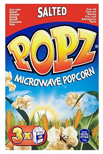 Popz Palomitas De Microondas Salado 3 X 90g