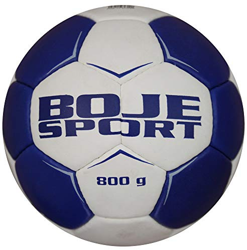 Gewichtsball Herren für Handballtraining, Größe 3, 800 g, Farbe: blau-weiß