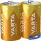 Varta 41020101412 Longlife Batteria Alcalina, Torcia D LR20, Confezione da 2 Pile - il design può variare