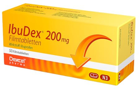 IBUDEX 200 mg Filmtabletten 50 St