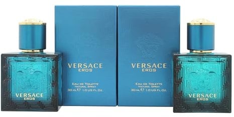 Versace Eros pour Homme duoset, Eau de Toilettespray, 1er Pack (1 x 60 g)