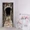 StickerProfis Türtapete selbstklebend TürPoster - VERLIES - 3D