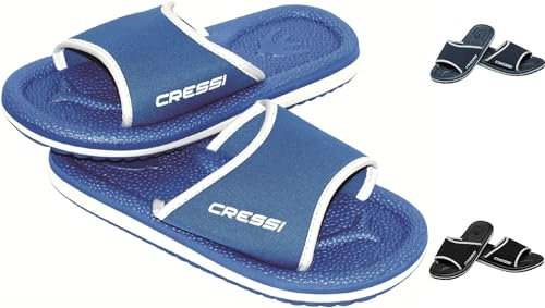 Cressi Lipari Ciabatta per Spiaggia e Piscina, Unisex, Azzurro/Bianco, 29